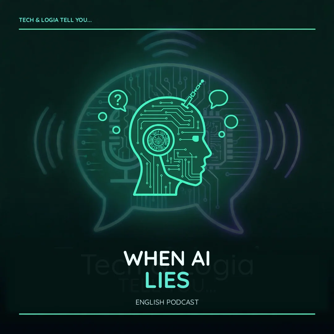 Cover of the episode When AI Lies: Hallucinations, Fake Quotes and Billion-Dollar Whoppers